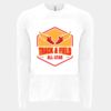 6411 - Next Level Unisex Sueded Long-Sleeve Crew Thumbnail