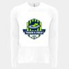 6411 - Next Level Unisex Sueded Long-Sleeve Crew Thumbnail