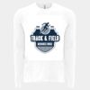 6411 - Next Level Unisex Sueded Long-Sleeve Crew Thumbnail