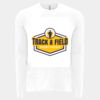 6411 - Next Level Unisex Sueded Long-Sleeve Crew Thumbnail