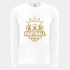 6411 - Next Level Unisex Sueded Long-Sleeve Crew Thumbnail