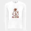 6411 - Next Level Unisex Sueded Long-Sleeve Crew Thumbnail