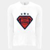 6411 - Next Level Unisex Sueded Long-Sleeve Crew Thumbnail