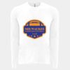 6411 - Next Level Unisex Sueded Long-Sleeve Crew Thumbnail