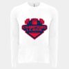 6411 - Next Level Unisex Sueded Long-Sleeve Crew Thumbnail