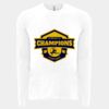 6411 - Next Level Unisex Sueded Long-Sleeve Crew Thumbnail