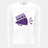 6411 - Next Level Unisex Sueded Long-Sleeve Crew Thumbnail