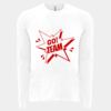 6411 - Next Level Unisex Sueded Long-Sleeve Crew Thumbnail