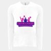 6411 - Next Level Unisex Sueded Long-Sleeve Crew Thumbnail