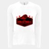 6411 - Next Level Unisex Sueded Long-Sleeve Crew Thumbnail