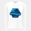 6411 - Next Level Unisex Sueded Long-Sleeve Crew Thumbnail