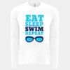 6411 - Next Level Unisex Sueded Long-Sleeve Crew Thumbnail