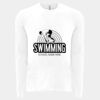 6411 - Next Level Unisex Sueded Long-Sleeve Crew Thumbnail
