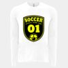 6411 - Next Level Unisex Sueded Long-Sleeve Crew Thumbnail