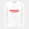6411 - Next Level Unisex Sueded Long-Sleeve Crew Thumbnail