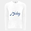 6411 - Next Level Unisex Sueded Long-Sleeve Crew Thumbnail