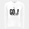 6411 - Next Level Unisex Sueded Long-Sleeve Crew Thumbnail