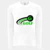 6411 - Next Level Unisex Sueded Long-Sleeve Crew Thumbnail