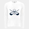 6411 - Next Level Unisex Sueded Long-Sleeve Crew Thumbnail