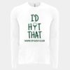 6411 - Next Level Unisex Sueded Long-Sleeve Crew Thumbnail
