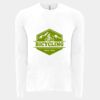 6411 - Next Level Unisex Sueded Long-Sleeve Crew Thumbnail