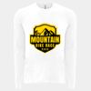 6411 - Next Level Unisex Sueded Long-Sleeve Crew Thumbnail