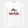 6411 - Next Level Unisex Sueded Long-Sleeve Crew Thumbnail