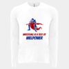 6411 - Next Level Unisex Sueded Long-Sleeve Crew Thumbnail