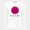 6411 - Next Level Unisex Sueded Long-Sleeve Crew Thumbnail