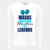 6411 - Next Level Unisex Sueded Long-Sleeve Crew Thumbnail