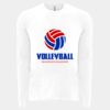 6411 - Next Level Unisex Sueded Long-Sleeve Crew Thumbnail