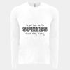 6411 - Next Level Unisex Sueded Long-Sleeve Crew Thumbnail