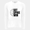 6411 - Next Level Unisex Sueded Long-Sleeve Crew Thumbnail