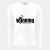 6411 - Next Level Unisex Sueded Long-Sleeve Crew Thumbnail