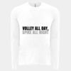 6411 - Next Level Unisex Sueded Long-Sleeve Crew Thumbnail