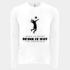 6411 - Next Level Unisex Sueded Long-Sleeve Crew Thumbnail