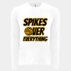 6411 - Next Level Unisex Sueded Long-Sleeve Crew Thumbnail