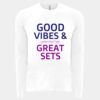 6411 - Next Level Unisex Sueded Long-Sleeve Crew Thumbnail