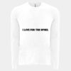6411 - Next Level Unisex Sueded Long-Sleeve Crew Thumbnail