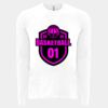 6411 - Next Level Unisex Sueded Long-Sleeve Crew Thumbnail