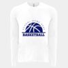 6411 - Next Level Unisex Sueded Long-Sleeve Crew Thumbnail