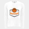 6411 - Next Level Unisex Sueded Long-Sleeve Crew Thumbnail