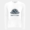 6411 - Next Level Unisex Sueded Long-Sleeve Crew Thumbnail