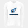 6411 - Next Level Unisex Sueded Long-Sleeve Crew Thumbnail