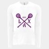 6411 - Next Level Unisex Sueded Long-Sleeve Crew Thumbnail
