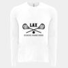 6411 - Next Level Unisex Sueded Long-Sleeve Crew Thumbnail