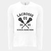 6411 - Next Level Unisex Sueded Long-Sleeve Crew Thumbnail