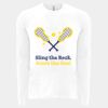 6411 - Next Level Unisex Sueded Long-Sleeve Crew Thumbnail
