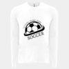 6411 - Next Level Unisex Sueded Long-Sleeve Crew Thumbnail