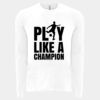 6411 - Next Level Unisex Sueded Long-Sleeve Crew Thumbnail
